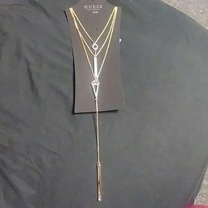 Guess three layered necklace